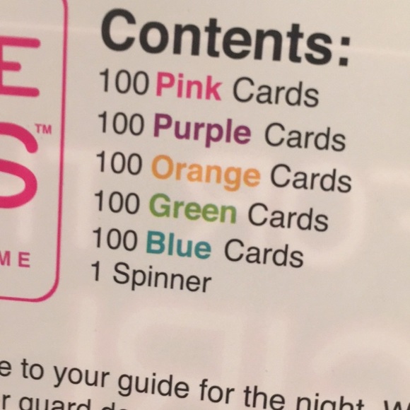 For The Girls Adult Party Game - Picture 5 of 6